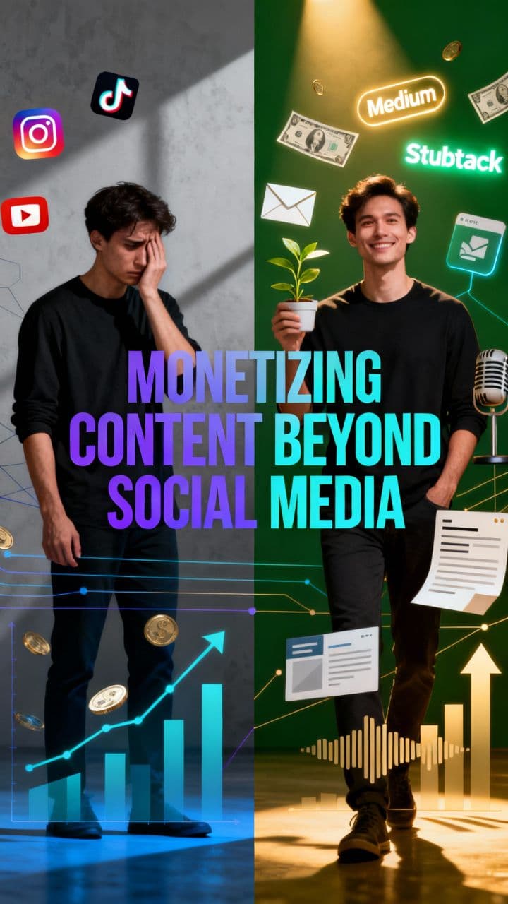 Monetizing Content Beyond Social Media