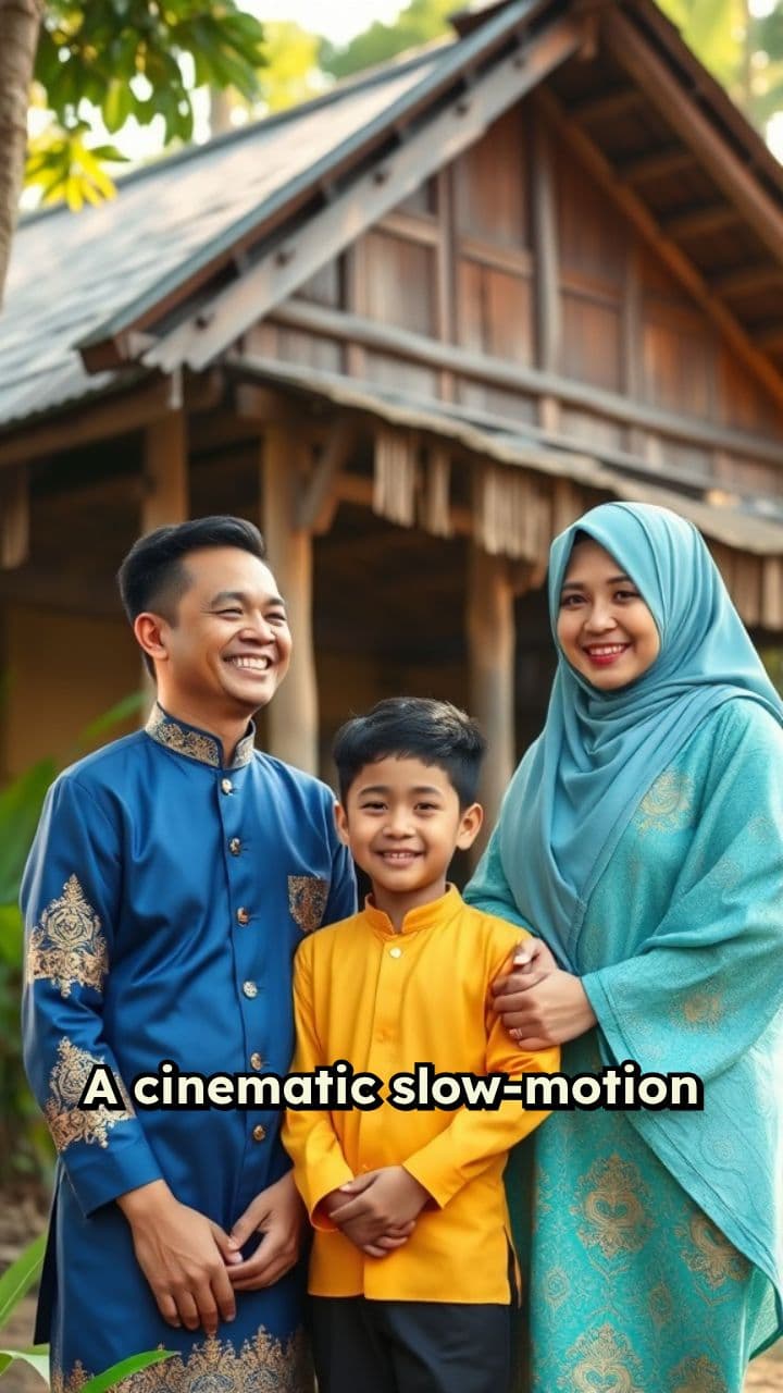 Hari Raya Reunion at Rumah Kampung