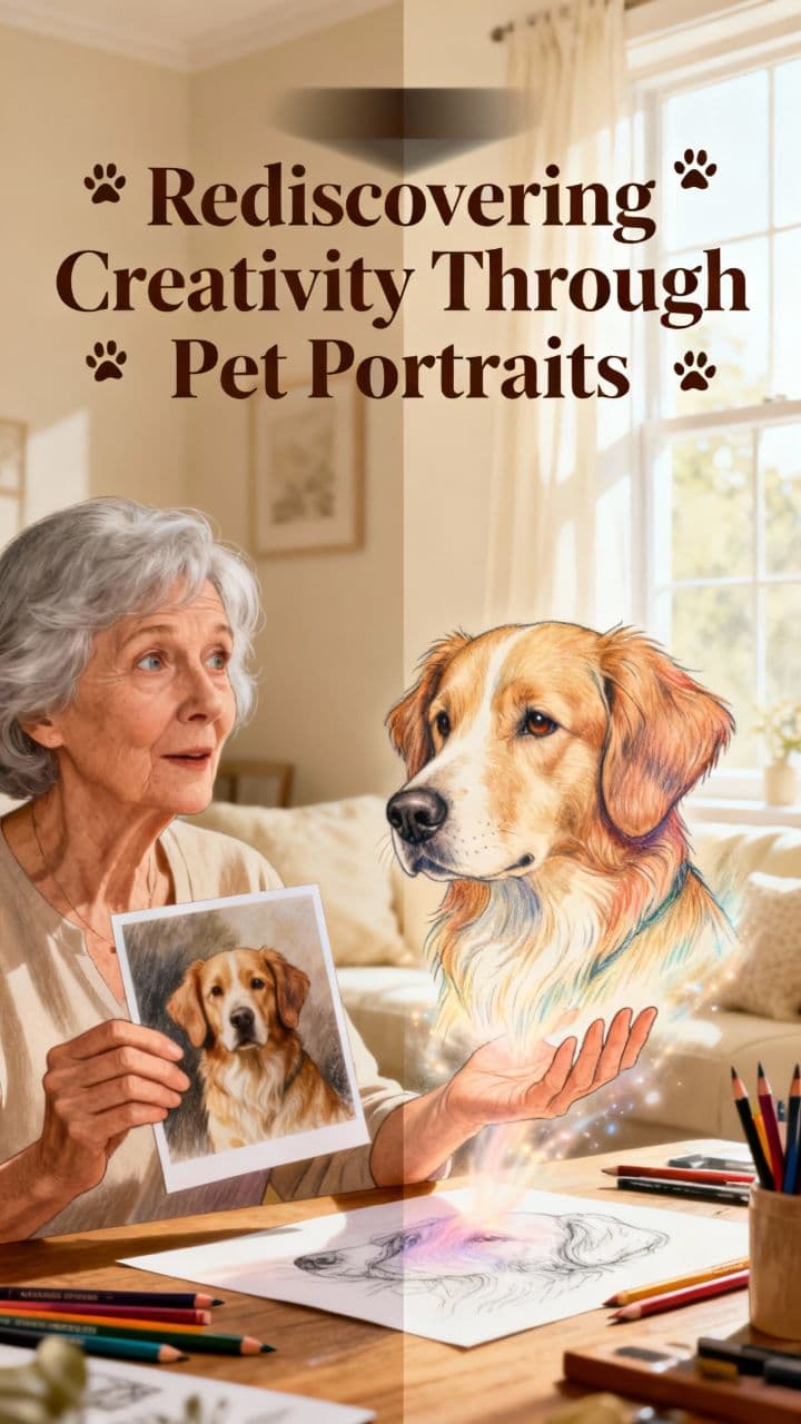 Rediscovering Creativity Through Pet Portraits