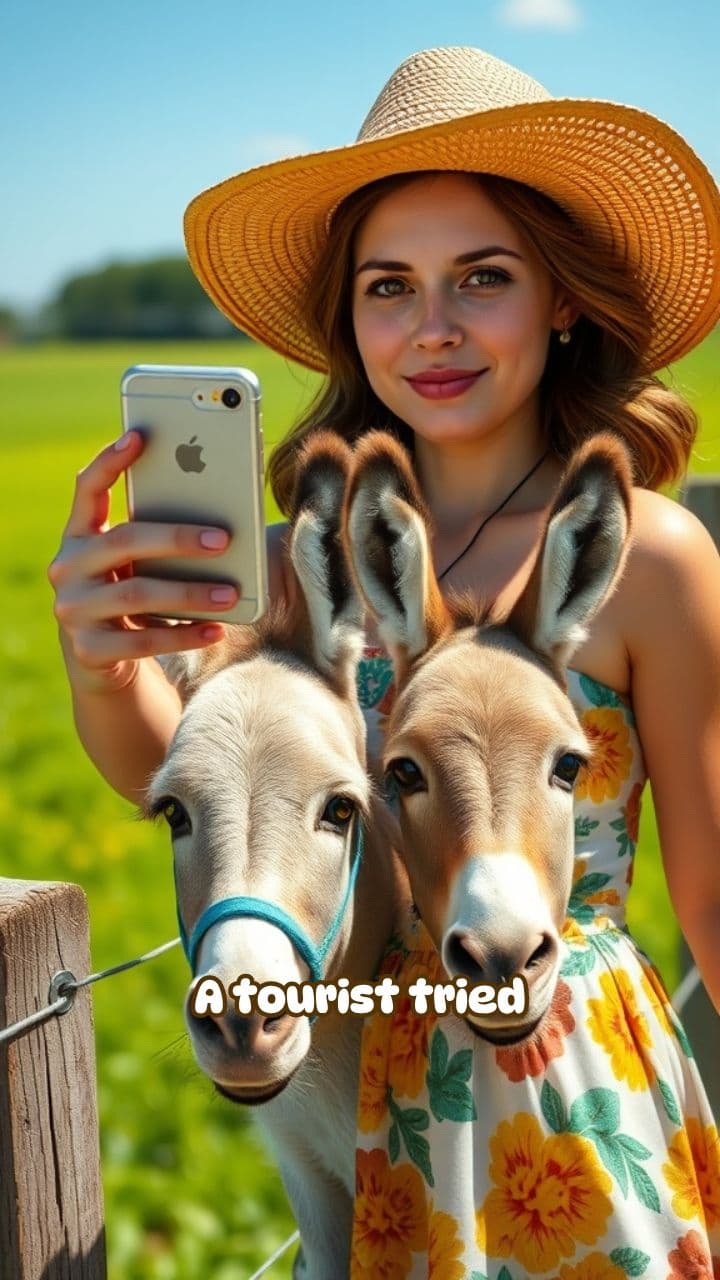 Barnaby's Selfie Fame