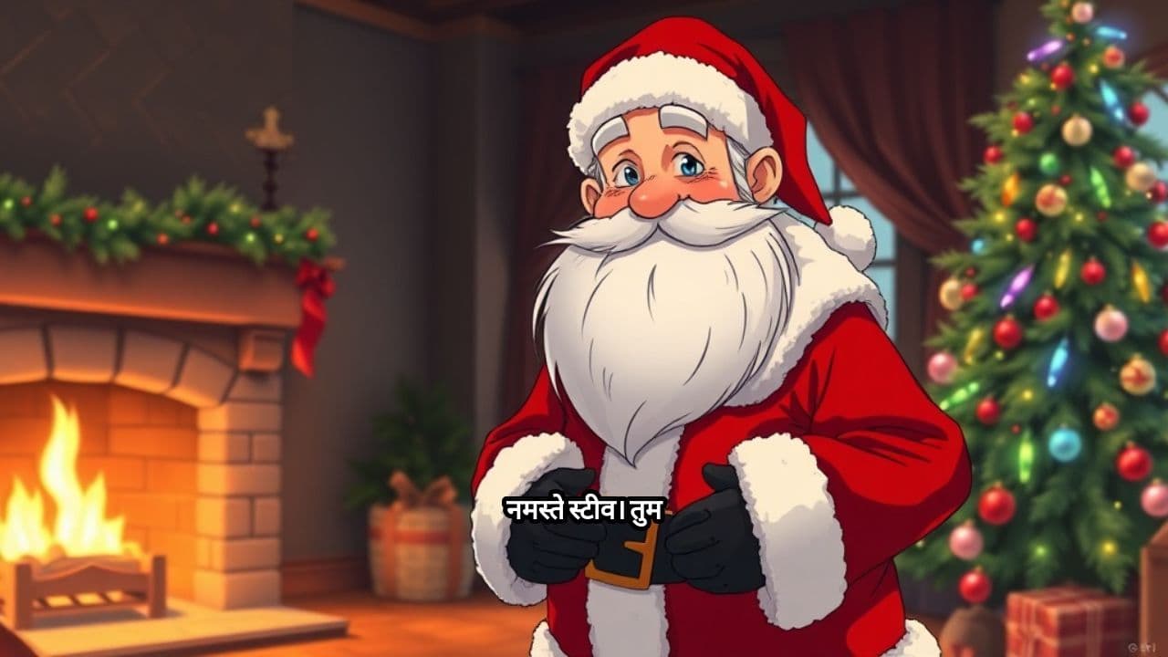 Santa's Stern Warning