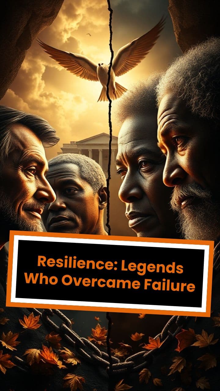 Resilience: Legends Who Overcame Failure