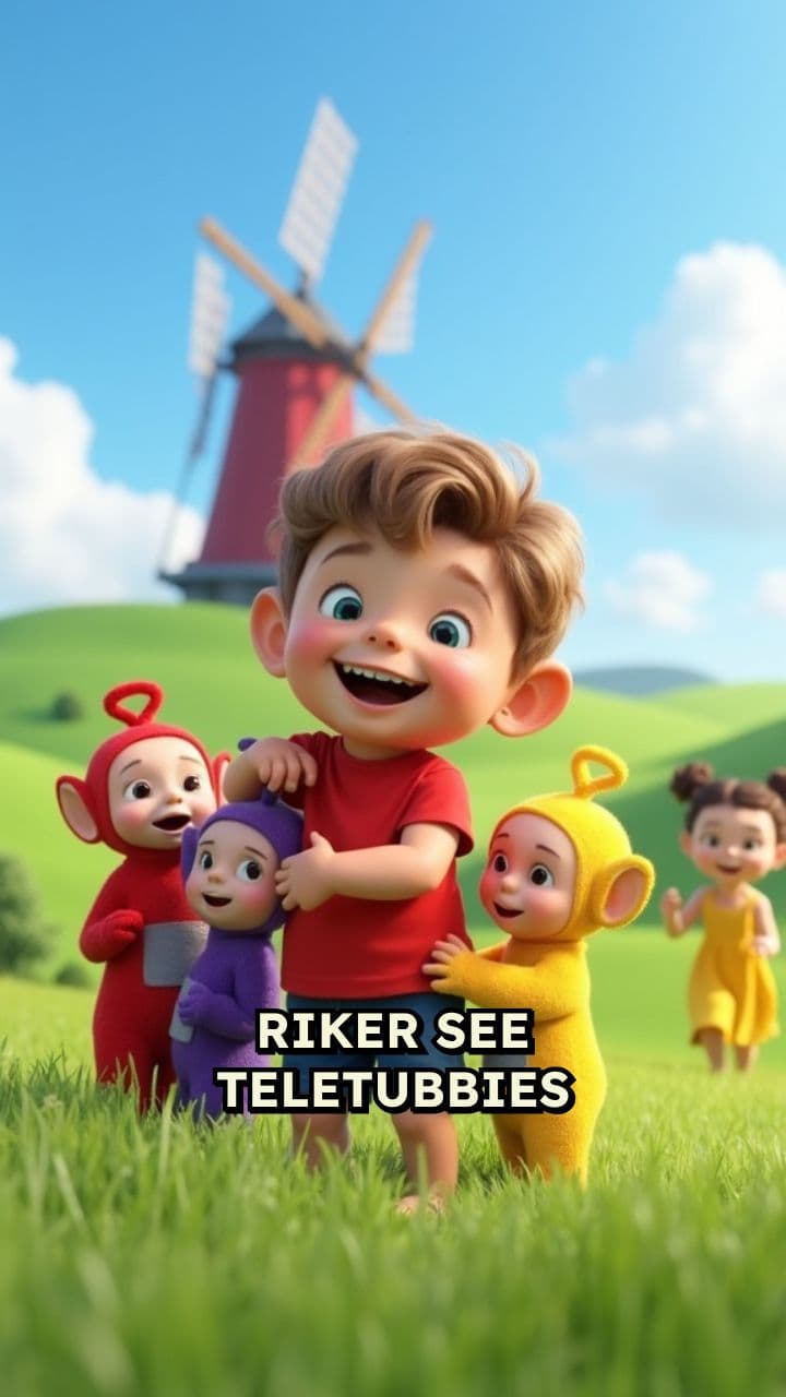 Riker's Adventure in Teletubby Land