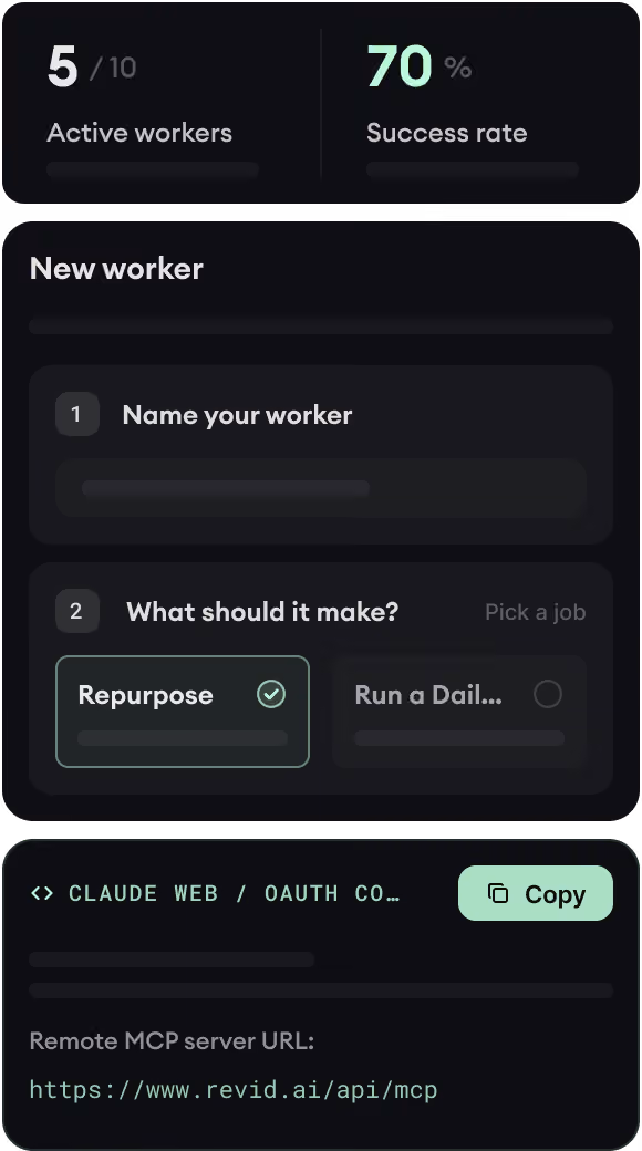 Automations, API, MCP & CLI