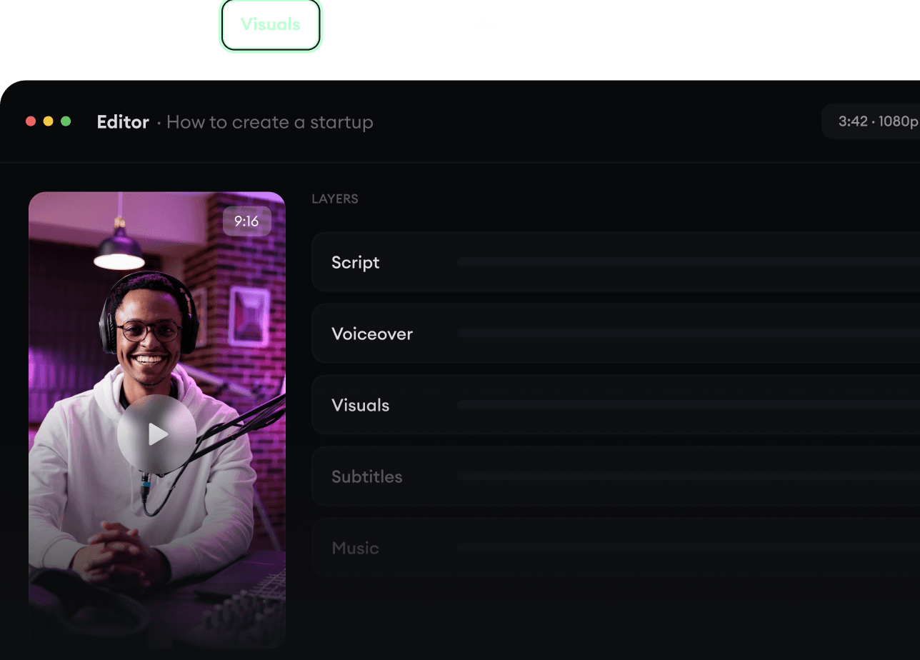 Generate The Finished Video.