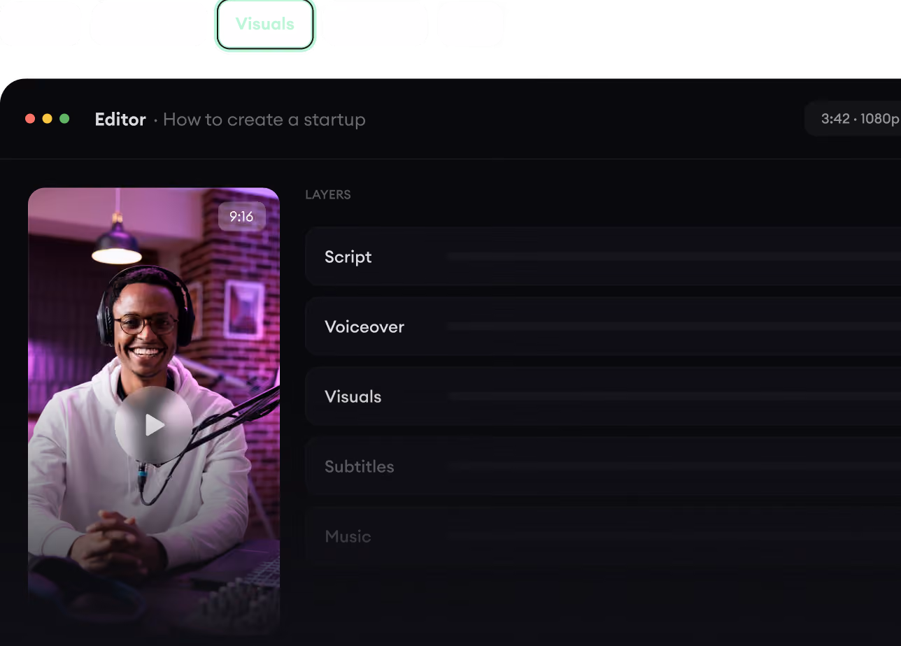 Generate The Finished Video.