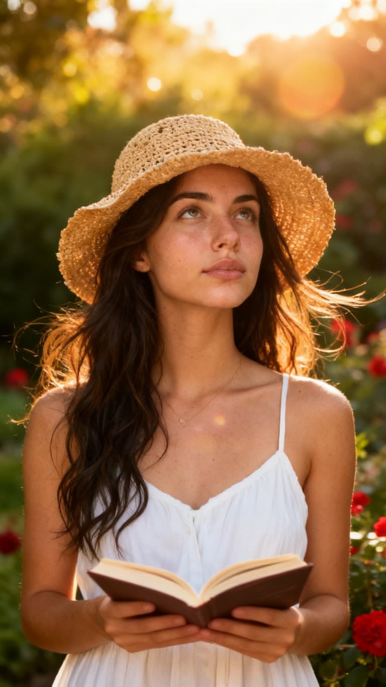 Sommerliches Gartenporträt