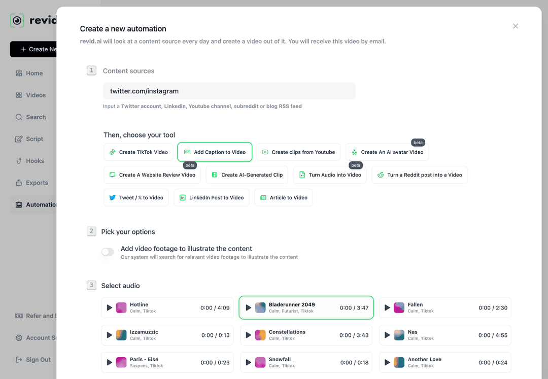 🤖 Automate Your Instagram Reel Creation