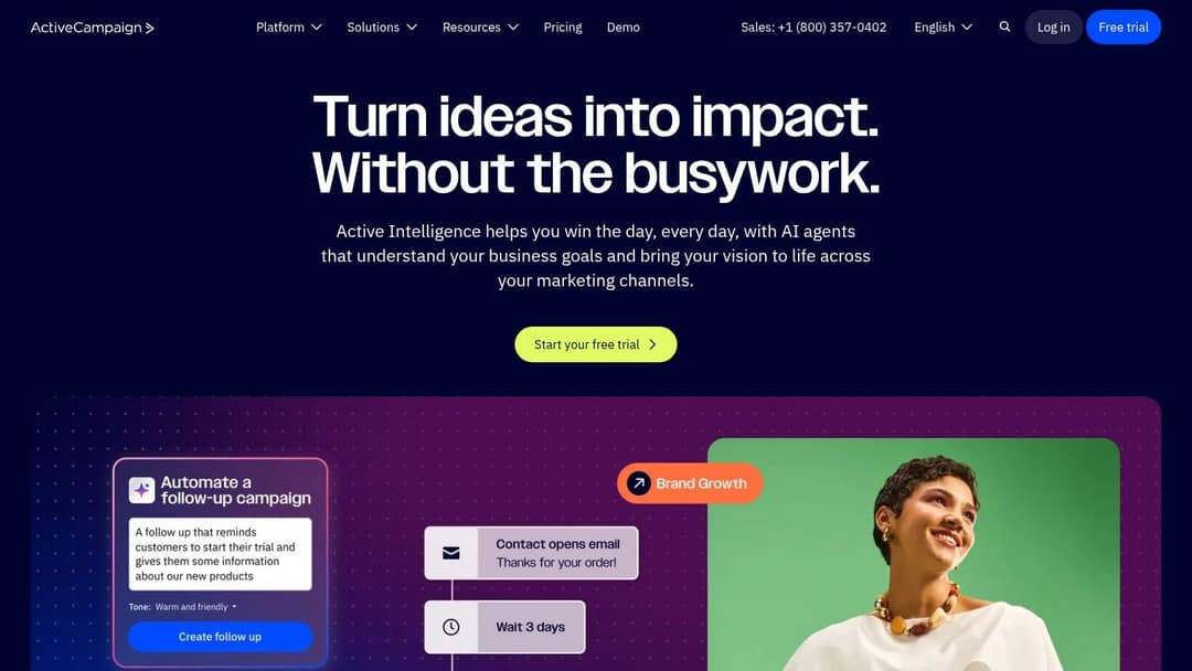 ActiveCampaign Social Media Analytics Report Template
