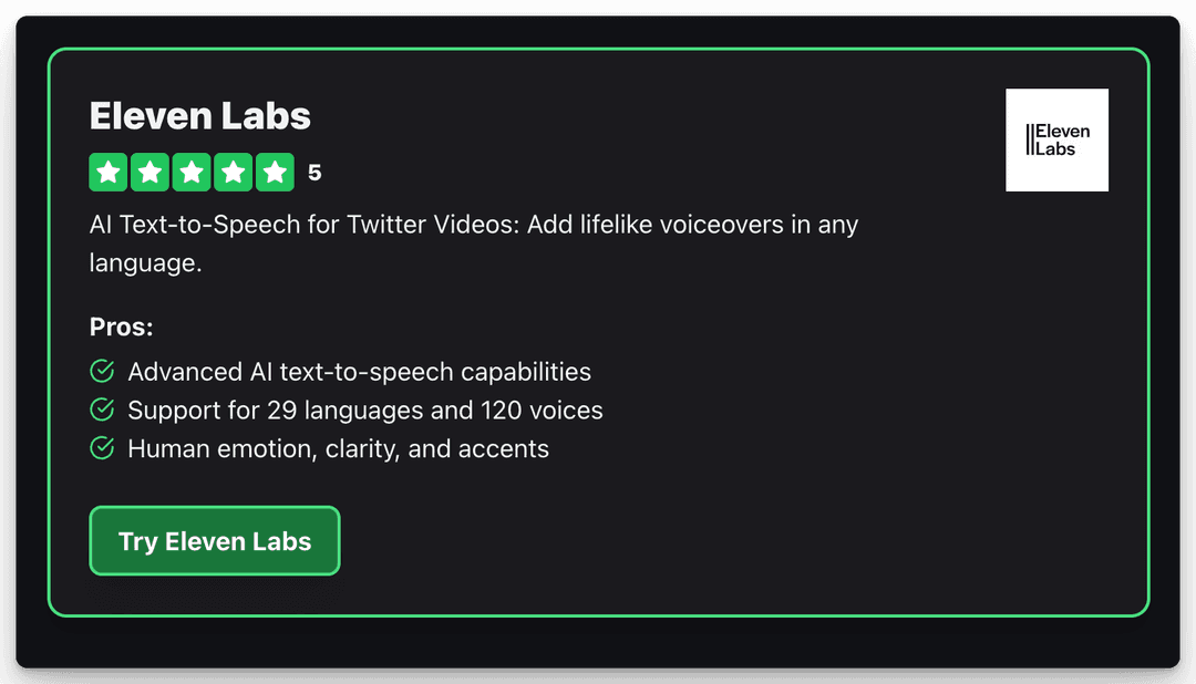 5\. Eleven Labs