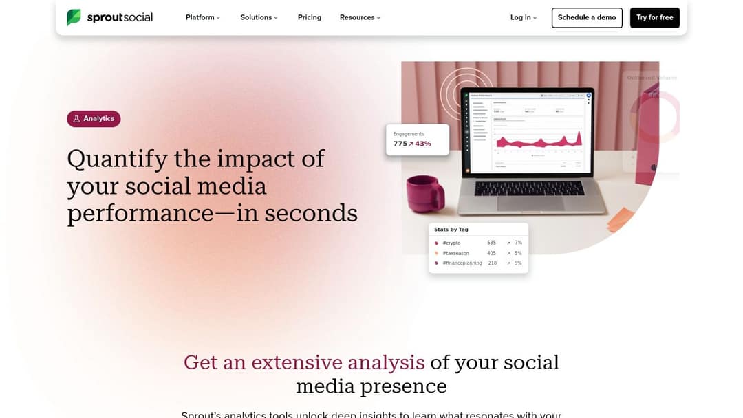 Sprout Social Report Builder