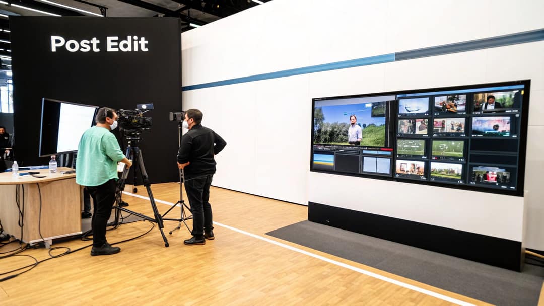 Professionals using AI for video creation
