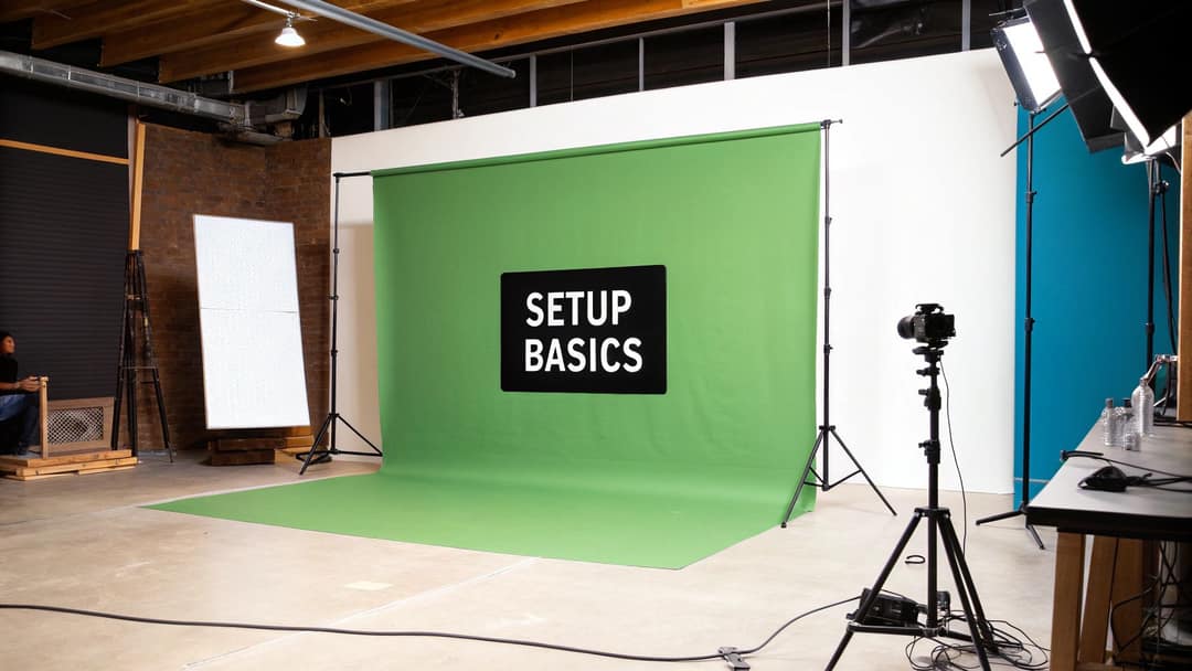 Green Screen Setup