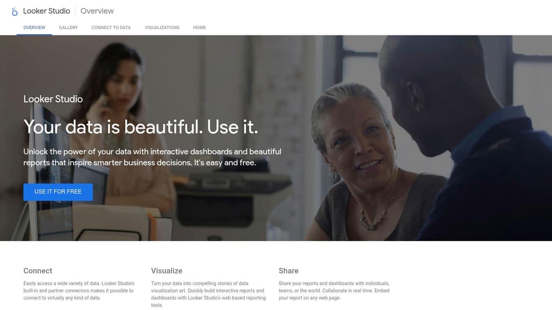 Google Data Studio Social Template