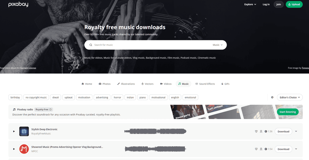 Pixabay Music