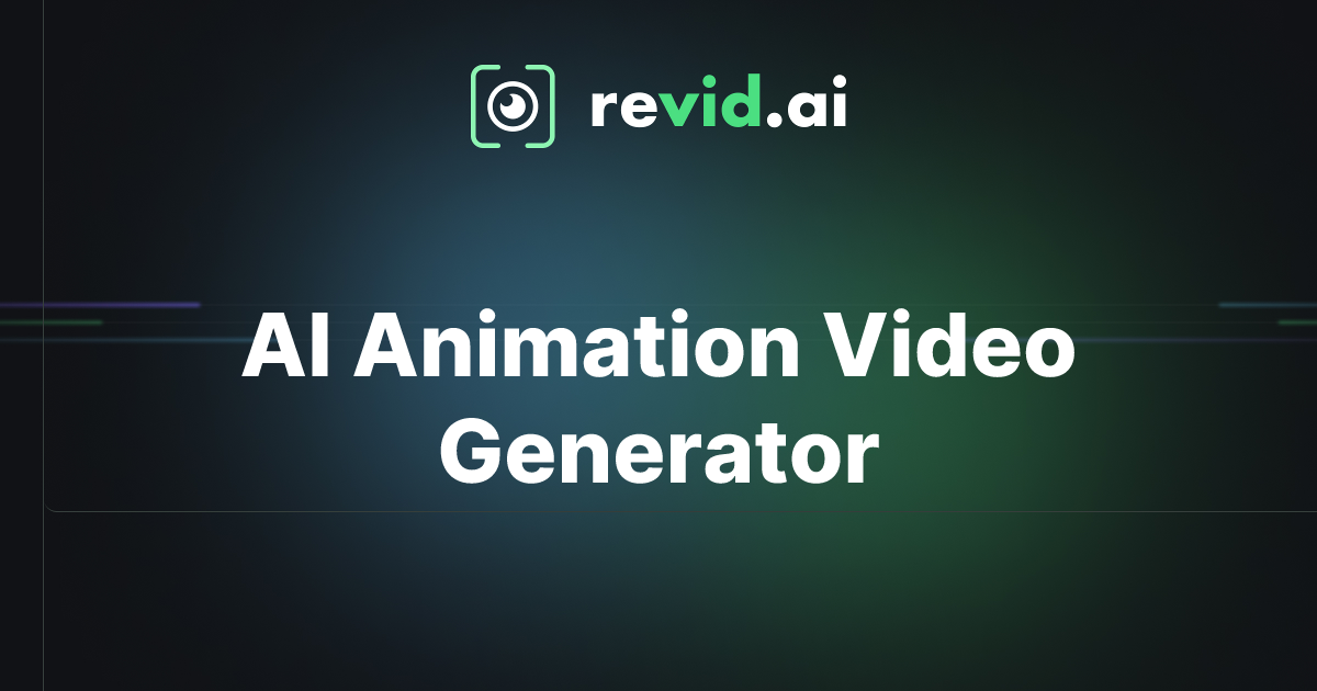 AI Animation Video Generator | Turn Text to Animated Videos