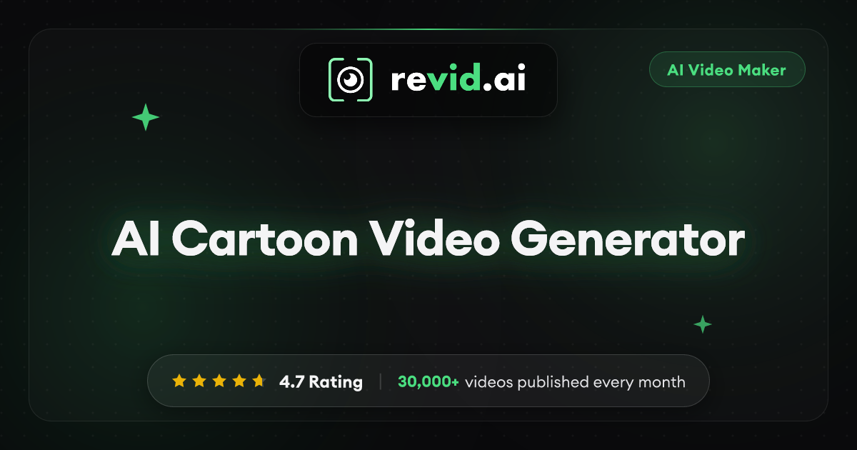 AI Cartoon Video Generator | Create Animated Short Videos from Script