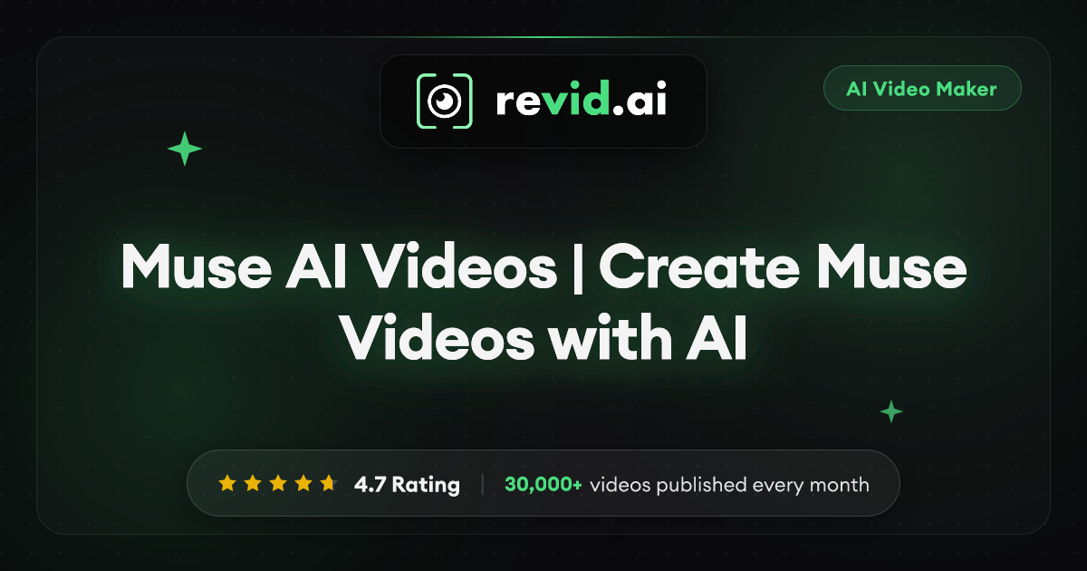 Muse AI Videos | Create Muse Videos with AI