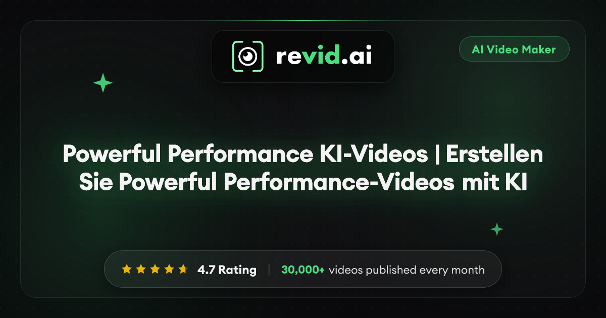 Powerful Performance KI-Videos | Erstellen Sie Powerful Performance ...