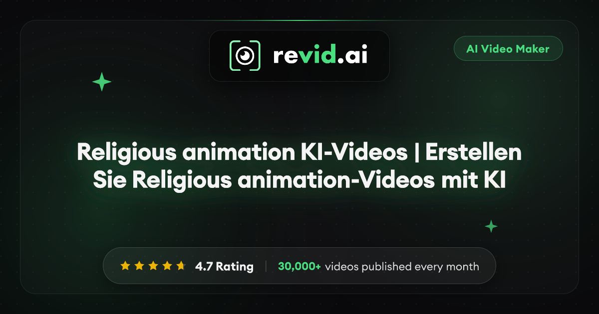 Religious animation KI-Videos | Erstellen Sie Religious animation ...