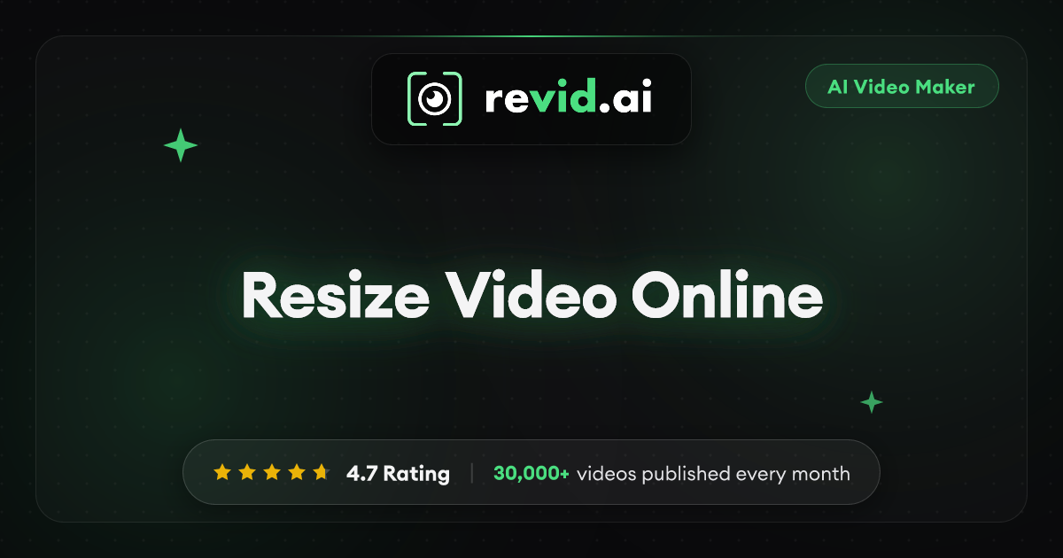 Resize Video Online | Change Video Aspect Ratio for Any Platform