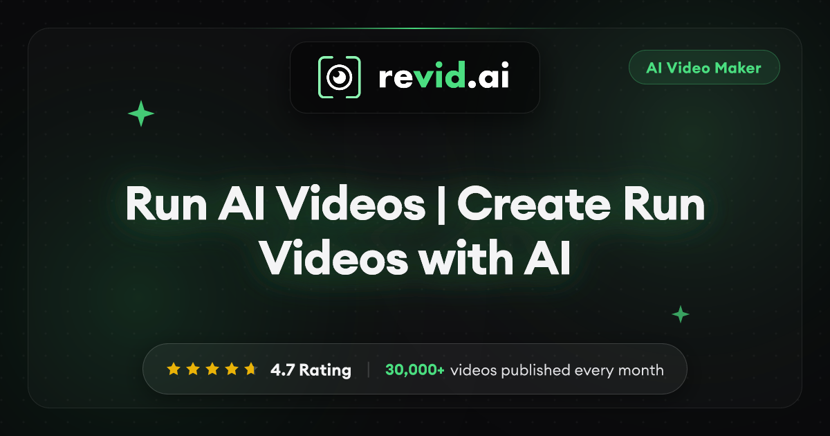 Run AI Videos | Create Run Videos with AI