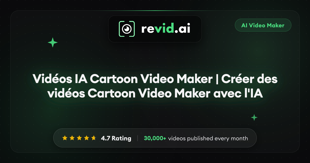 Vidéos IA Cartoon Video Maker | Créer des vidéos Cartoon Video Maker ...