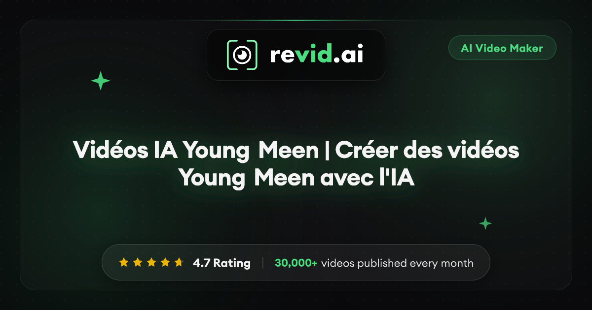 Vidéos IA Young Meen | Créer des vidéos Young Meen avec l'IA