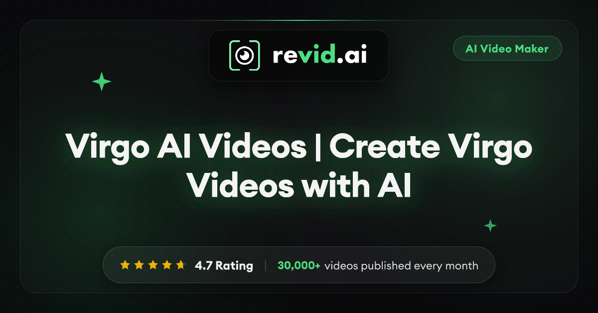 Virgo AI Videos | Create Virgo Videos with AI